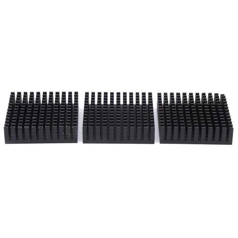 LiebeWH Heat Sink Aluminium Heatsink 3Pcs 40 X 40 X 11mm Aluminum in Saudi Arabia