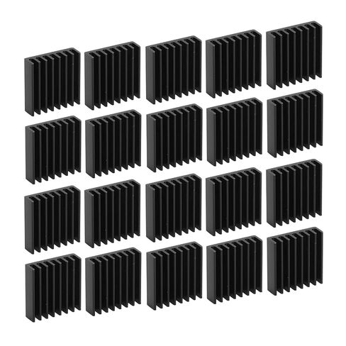 Estink Aluminum heatsink for Electronic Components, 20 x 20 x 6mm in Saudi Arabia