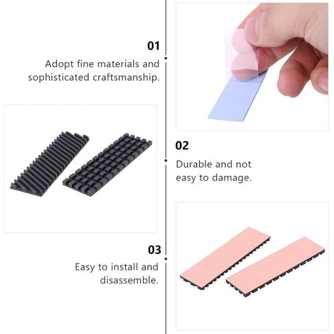 M. 2 2280 SSD Heat Sink Copper Graphene Coated Cooling Fin in Kuwait