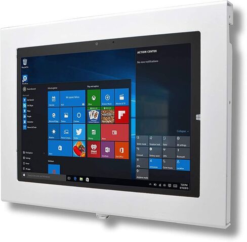 Locking Security Metal Case for Asus Chromebook Tablet for Kiosk, POS, Store, Show Display (Chromebook CT100, Black) in Saudi Arabia