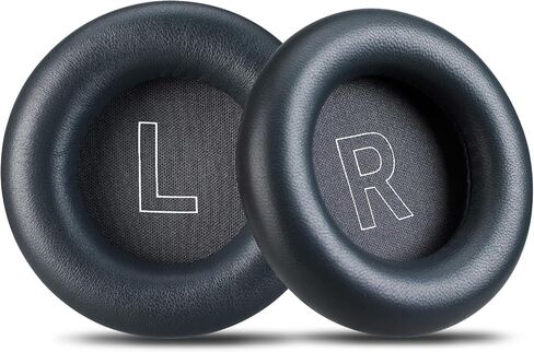 AHG Premium hx Ear Pads Cushions Compatible with Bang & Olufsen Beoplay HX Headphones (Gold Tone). Easy DIY Fit | Luxurious Sheepskin Leather | AHG FlexiSoft Foam | Seam Stitched Durability in Kuwait