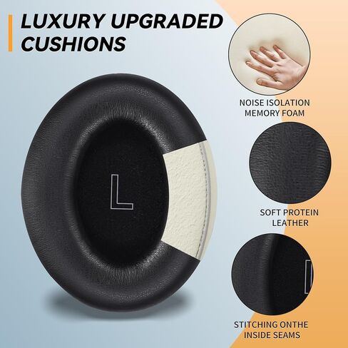 Lukvcoe Earpads for Bose A30 Aviation Headset, Protein Leather Black in Saudi Arabia