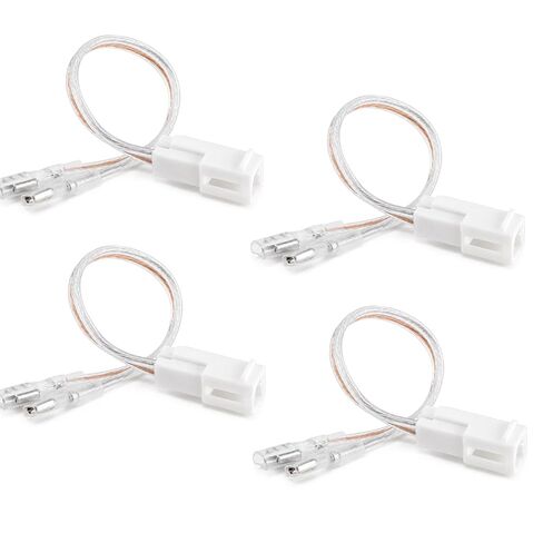 2-Pin Door Speaker Wiring Harness Fits for Chrysler/Dodge/Jeep, 4PCS in Saudi Arabia