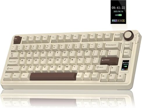 AULA Wireless Keyboard and Mouse Combo, S75 Pro Mechanical Keyboard+SC580 Wireless Mouse in Saudi Arabia