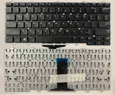Laptop Replacement US Layout Keyboard for Dell Latitude E5450 E5470 E7450 E7470 7480 7490 5480 5488 3340 3350 Without Pointer No Backlight Black in Saudi Arabia