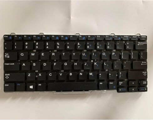 Laptop Replacement US Layout Keyboard for Dell Latitude E5450 E5470 E7450 E7470 7480 7490 5480 5488 3340 3350 Without Pointer No Backlight Black in Saudi Arabia