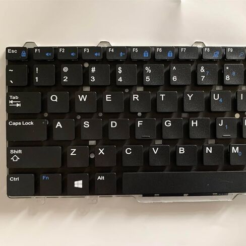 Laptop Replacement US Layout Keyboard for Dell Latitude E5450 E5470 E7450 E7470 7480 7490 5480 5488 3340 3350 Without Pointer No Backlight Black in Saudi Arabia