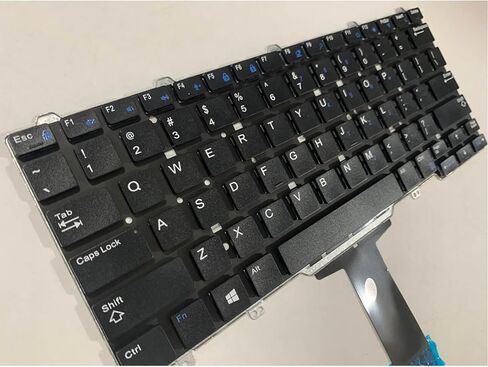 Laptop Replacement US Layout Keyboard for Dell Latitude E5450 E5470 E7450 E7470 7480 7490 5480 5488 3340 3350 Without Pointer No Backlight Black in Saudi Arabia