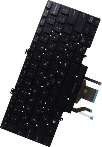 Deal4GO Dual Point Backlit Keyboard w/Mouse Buttons Stick 7D2R0 K0GVM Replacement for Dell Latitude 5400 5401 5410 5411 84-Keys in Saudi Arabia