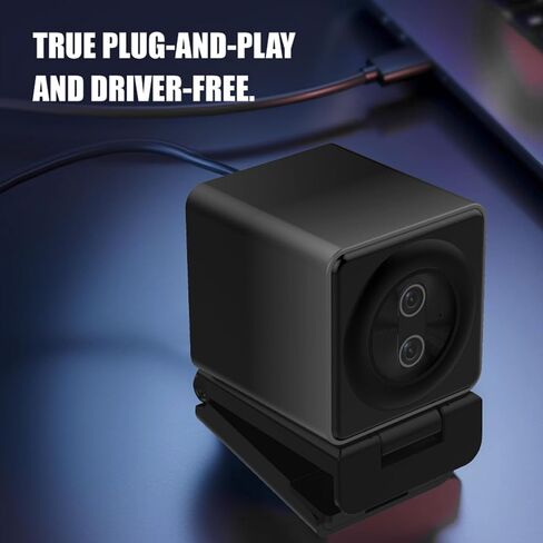 4K Webcam, 110 Wide Angle with Remote Control (Black) in Saudi Arabia