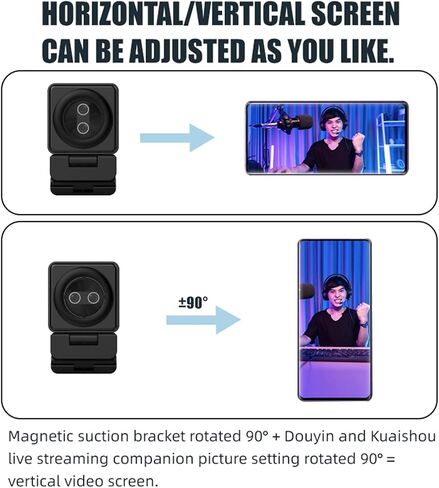 4K Webcam, 110 Wide Angle with Remote Control (Black) in Saudi Arabia