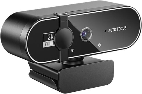 Camera with Noise-Canceling Microphone Camera for PC 2K Laptop in Saudi Arabia