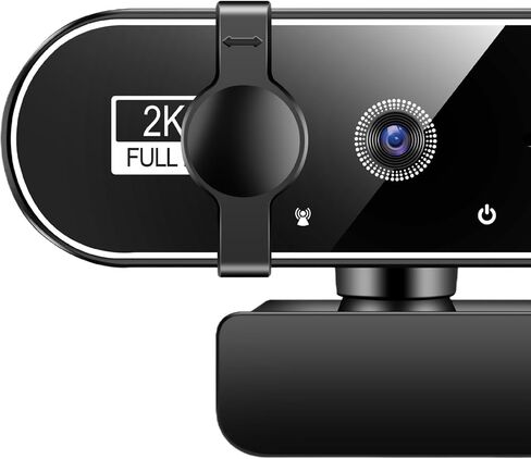 Camera with Noise-Canceling Microphone Camera for PC 2K Laptop in Saudi Arabia
