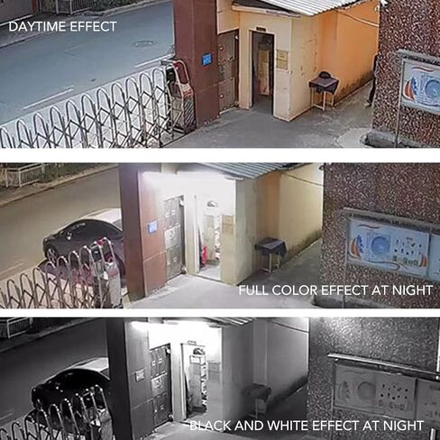 Wireless Webcam Outdoor Security Camera 3MP Dual Light 360 Degree Rotation Remote Monitor with IP66 Night for Home in Saudi Arabia