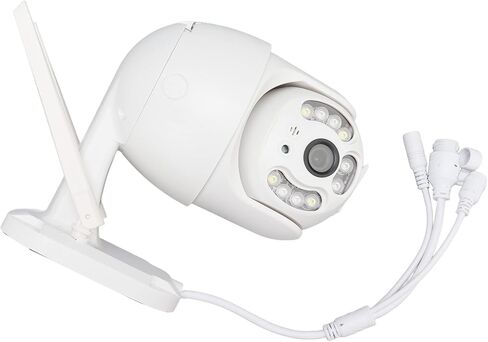Wireless Webcam Outdoor Security Camera 3MP Dual Light 360 Degree Rotation Remote Monitor with IP66 Night for Home in Saudi Arabia