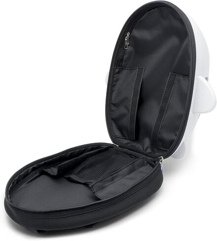 Certified Kids Backpack Bag Hard Shell Airplane Design White - Brand New in Saudi Arabia