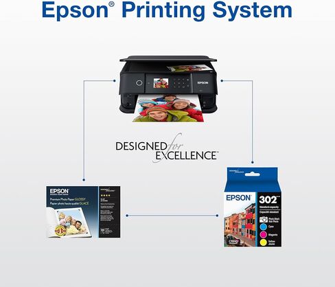 Epson 302 Claria Premium Ink Standard Capacity (T302020-S) Works with Expression XP-6000, 6100 in Saudi Arabia
