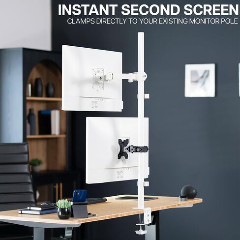 VIVO Black Pole Bracket Monitor Mount for 13-30 in Screen, MOUNT-POLE01 in Saudi Arabia