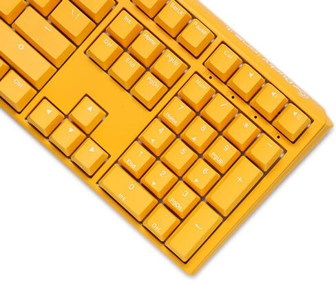 Yellow Ducky One 3 Full-Size Keyboard (Cherry MX Clear) in Saudi Arabia