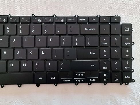 New Replacement US&English Backlit Keyboard for Samsung 950QDB NP950QDB NP950QED 750QFG 950QED NP960QFG Laptop Black with Backlight in Saudi Arabia