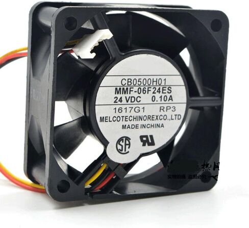 CA1638H01 DC 24V 0.1A 6025 6CM 606025mm 3 Wires MMF-06F24ES Low Power Inverter Cooling Fan in Saudi Arabia