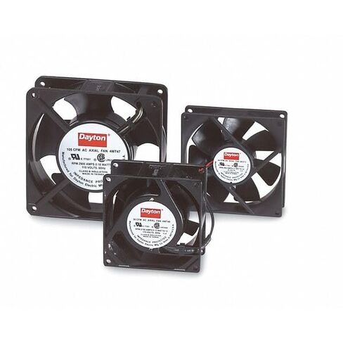 Axial Fan,Square,3-5/8" H,45 CFM in Saudi Arabia