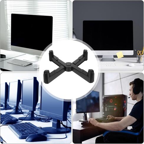 Cabilock Adjustable Computer Tower Stand with Wheels for Home Office Use in Saudi Arabia