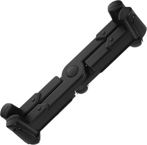 Black ABS PC Tower Stand with Wheels, Adjustable Height Holder in Saudi Arabia