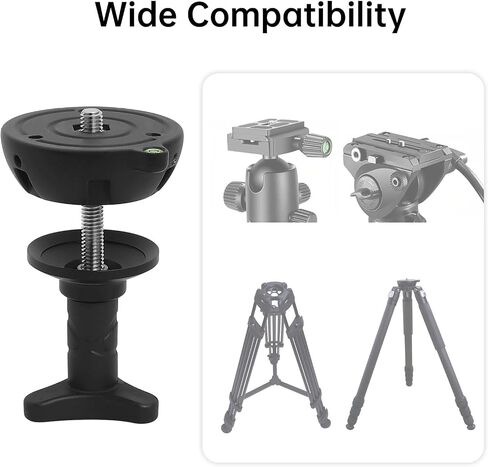 75mm Bowl Adapter, Metal Half Ball Flat to Bowl Mount Converter in Saudi Arabia