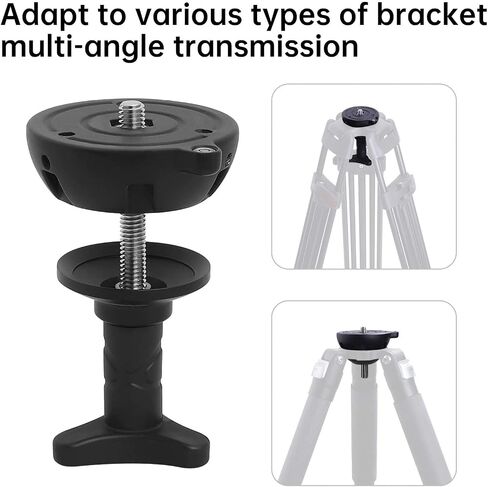 75mm Bowl Adapter, Metal Half Ball Flat to Bowl Mount Converter in Saudi Arabia