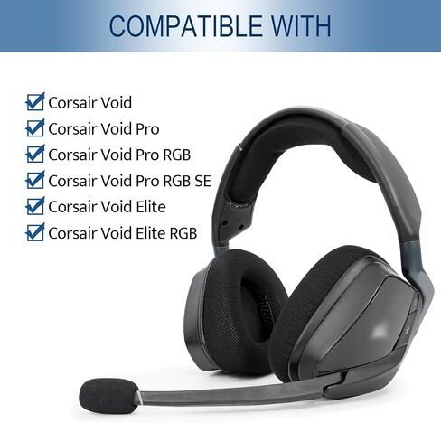 GEVO Replacement Ear Pads for Corsair Void Pro/Elite/V2/Surround/RGB in Saudi Arabia