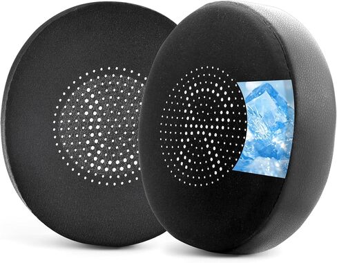 Replacement Earpads for Jabra Evolve2 65 - Softer Protein Leather Ear Pads Cushions for Jabra Evolve2 65/ Evolve2 40/ Elite 45h On-Ear Wireless Headset (Cooling Gel Black) in Saudi Arabia