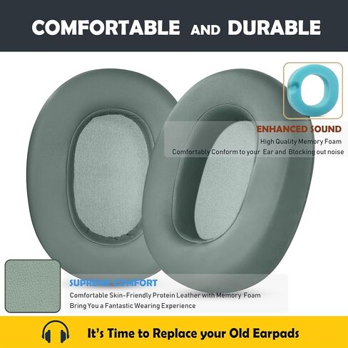 ULT WEAR 900N Earpads Replacement Cushions for Sony ULT WEAR 900N/ULT WEAR Headphones,earpads with Softer Protein Leather/Memory Foam in Saudi Arabia