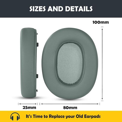 ULT WEAR 900N Earpads Replacement Cushions for Sony ULT WEAR 900N/ULT WEAR Headphones,earpads with Softer Protein Leather/Memory Foam in Saudi Arabia