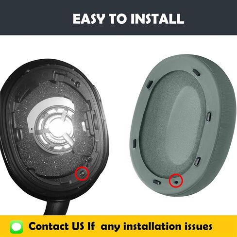 ULT WEAR 900N Earpads Replacement Cushions for Sony ULT WEAR 900N/ULT WEAR Headphones,earpads with Softer Protein Leather/Memory Foam in Saudi Arabia