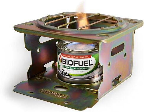 Greenscapes BioFuel Flat Foldable Camping Stove, 2 Pack, Stove for Backpacking, Survival Kits, Emergency Preparedness, and Outdoor Cooking in Saudi Arabia