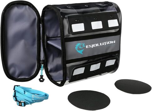 Evolution Fishing Linemaster Bulk Spool Bag – Fits 4 Line Spools, Line Wranglers Included, Tarpaulin Storage Case, Grommet Spooling System in Saudi Arabia