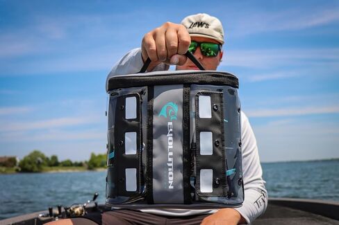 Evolution Fishing Linemaster Bulk Spool Bag – Fits 4 Line Spools, Line Wranglers Included, Tarpaulin Storage Case, Grommet Spooling System in Saudi Arabia