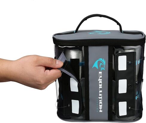Evolution Fishing Linemaster Bulk Spool Bag – Fits 4 Line Spools, Line Wranglers Included, Tarpaulin Storage Case, Grommet Spooling System in Saudi Arabia