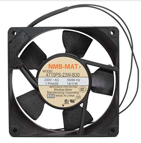 for NMB 4710PS-23W-B30 AC 230V 14/11W 120X120X25mm 2wire Cabinet Cooling Fan in Saudi Arabia