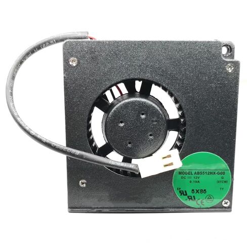 DC12V 0.19A 2-Wire 55x55x10mm 55mm Magnetic Bearing Turbo Blower Cooling Fan AB5512HX-G00 in Saudi Arabia
