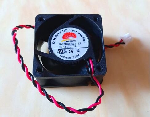 FD124020-SL1 ZP Fan 12V 0.12A 4CM 40×40×20mm Server Fan FD124020-SL1 ZP in Saudi Arabia