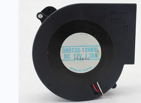 for DB9733-12HBTL 12V 1.35A 1400/6400RPM 15/35.5CFM 8/21.3DBA 97X95X33MM 3-Wire Cooling Fan in Saudi Arabia