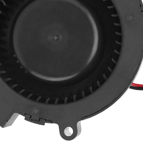 Agatige Cooling Blower Fan, 12V 2.85A Centrifugal Double Ball Turbo Blower Cooling Fan High Air Volume and Speed Furnace Turbine Air Blower Cooling Fan in Saudi Arabia