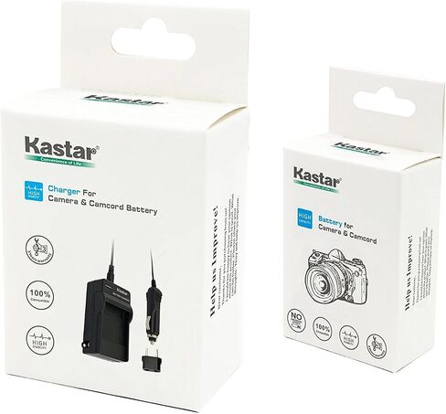 Kastar Battery (X1) & AC Travel Charger for Samsung SB-L110 SB-L220, SC-D101 SC-D103 SC-D107 SC-D130 SC-D180 SC-D23 SC-D230 SC-D24 SC-D27 SC-D6040 SC-D6550 SC-D67 SC-D77 DuoCam SC-D6040 Medion MD80566 in Saudi Arabia
