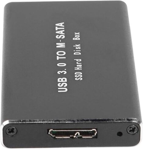 6Gbps MSATA to USB 3.0 SSD Disk Box Storage Case Adapter, System Driver-Free Support new in Saudi Arabia
