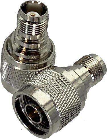 1Pcs Connector TNC to N Male Plug & Female Jack Straight RF Adapter Converter Coaxial(N F to TNC F) in Saudi Arabia