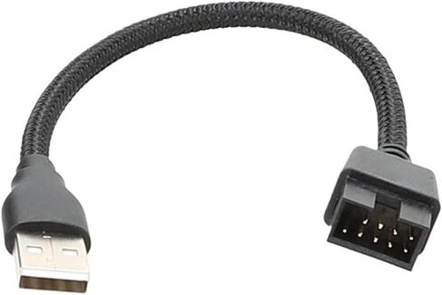 USB A Male to 9 Pin Male Mainboard Extension Adapter in Saudi Arabia
