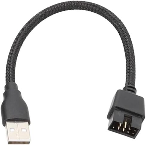 USB A Male to 9 Pin Male Mainboard Extension Adapter in Saudi Arabia
