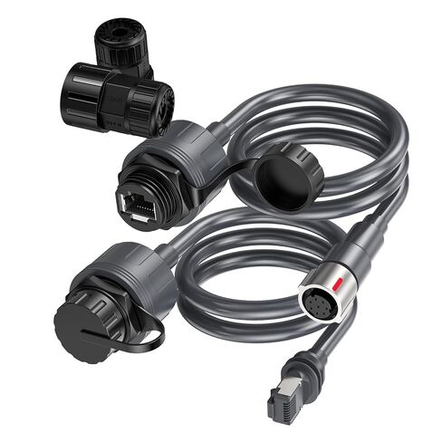 Omabeta Rectangular Satellite SPX Male to RJ45 Adapter High Speed in Saudi Arabia